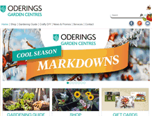 Tablet Screenshot of oderings.co.nz